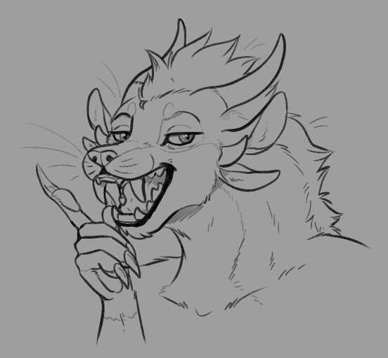 Rough Sketch - Portrait - Plain