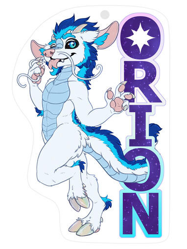 Custom Badge - Colored Fullbody Chibi